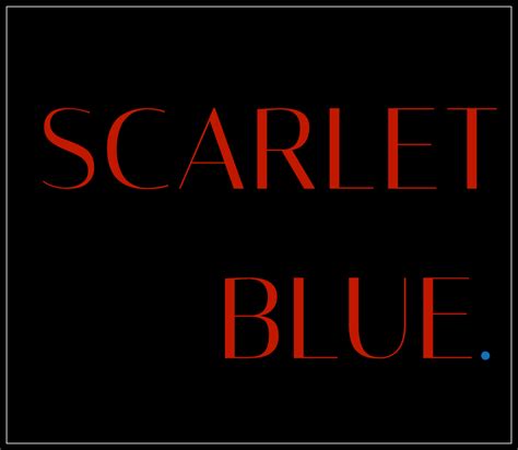 9K pageviews. . Scarlet blue au